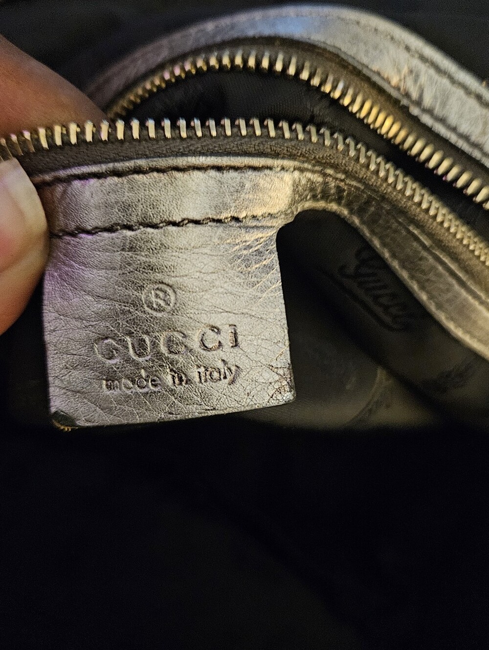 Gucci Metallic Silver Leather Large Hysteria Top Handle Bag - Picture 3 of 11